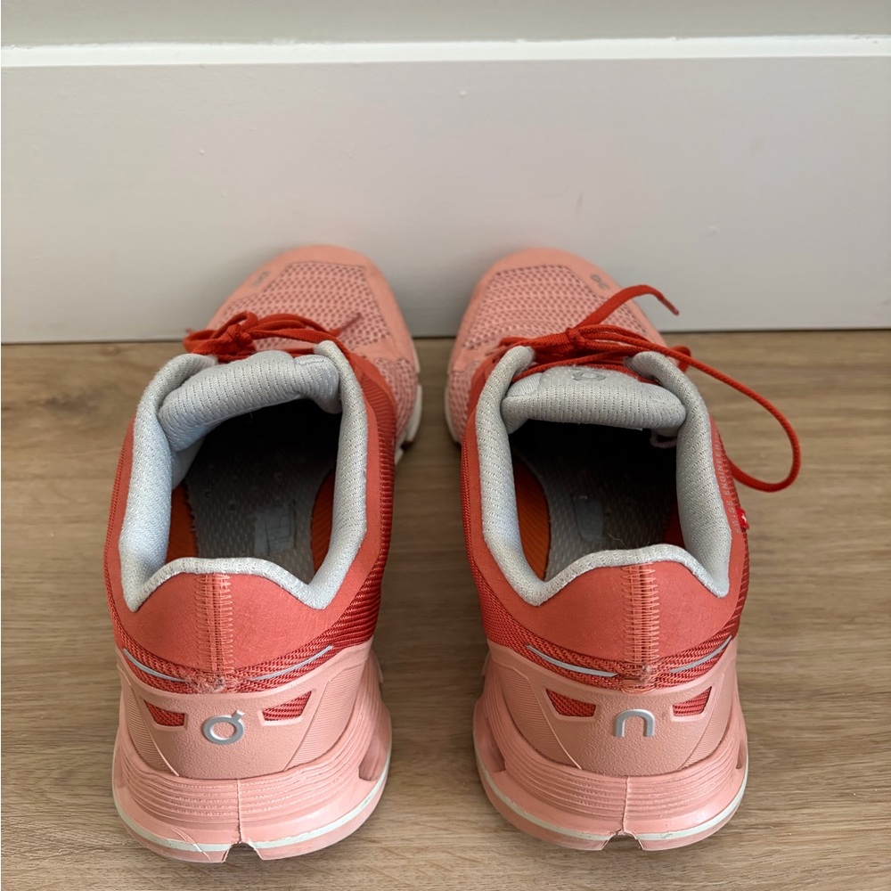 On Running Women's Orange Ginger Running Shoes - Picture 2 of 7